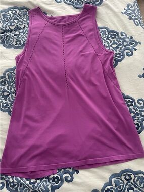 Athleta Vibrant Purple Athletic Tank Top